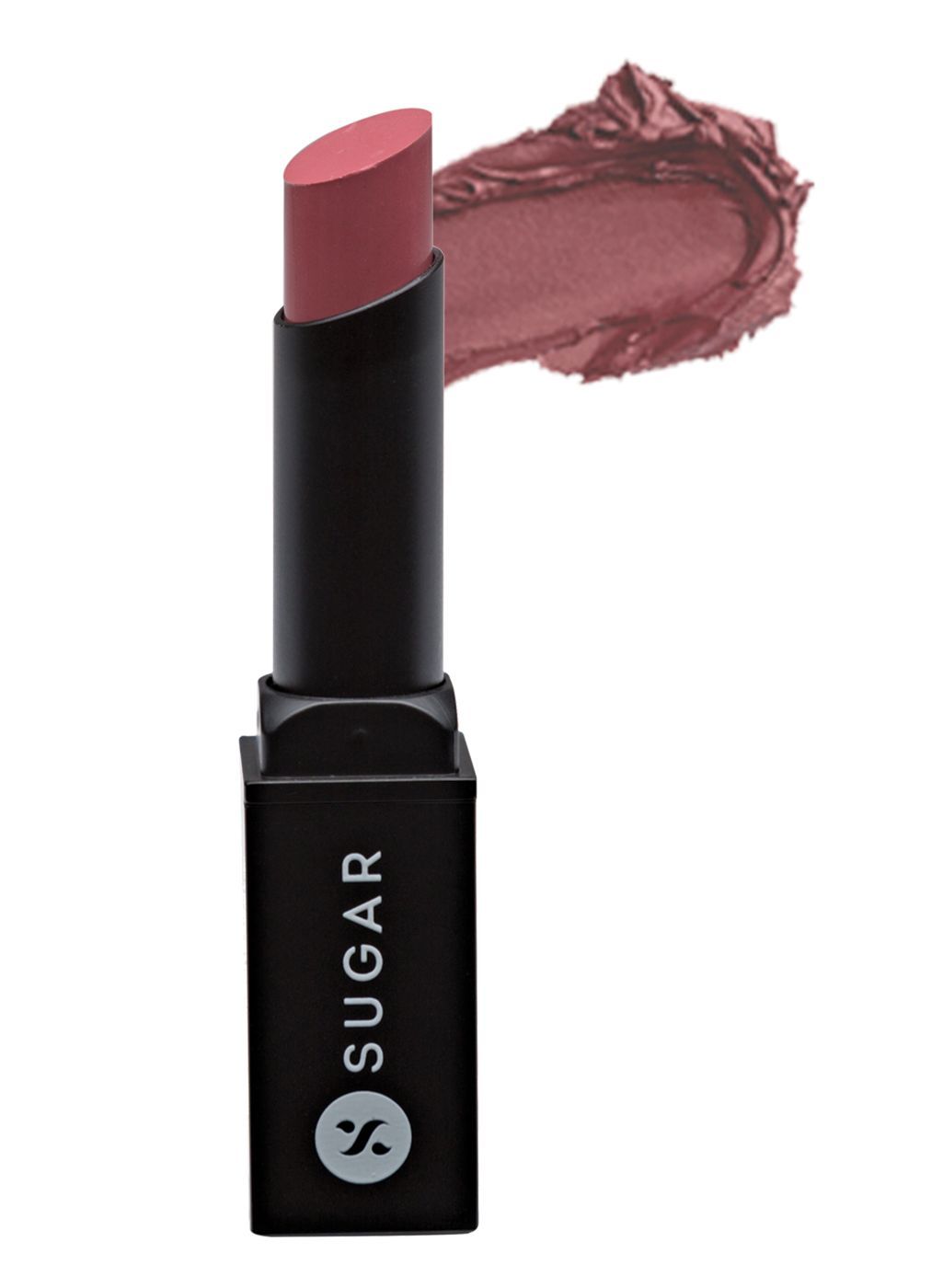 SUGAR Never Say Dry Crème Lipstick - 01 Subtle Island (Muted Brownish Pink)