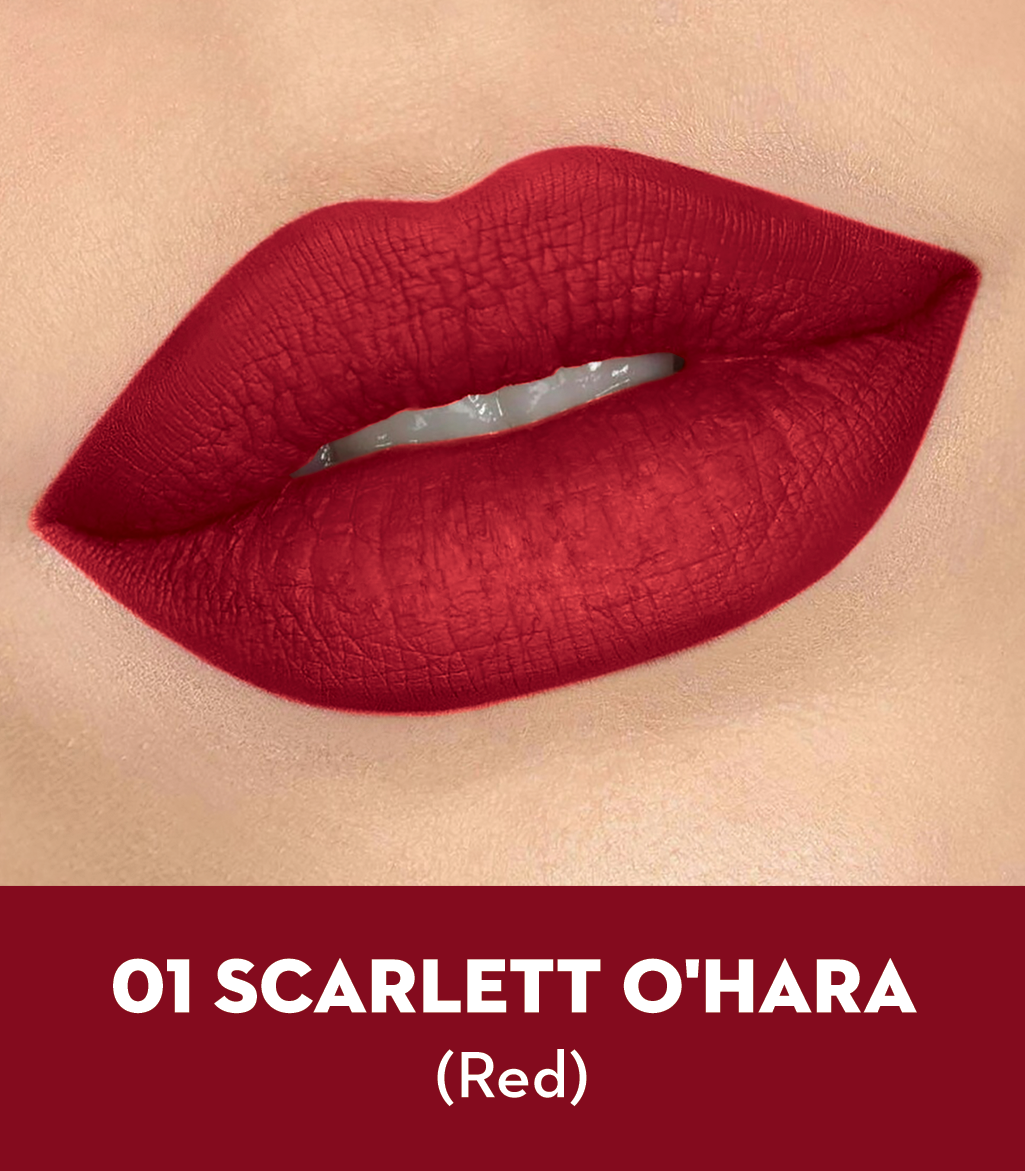 SUGAR Matte As Hell Crayon Lipstick - 01 Scarlett O'hara (Red)