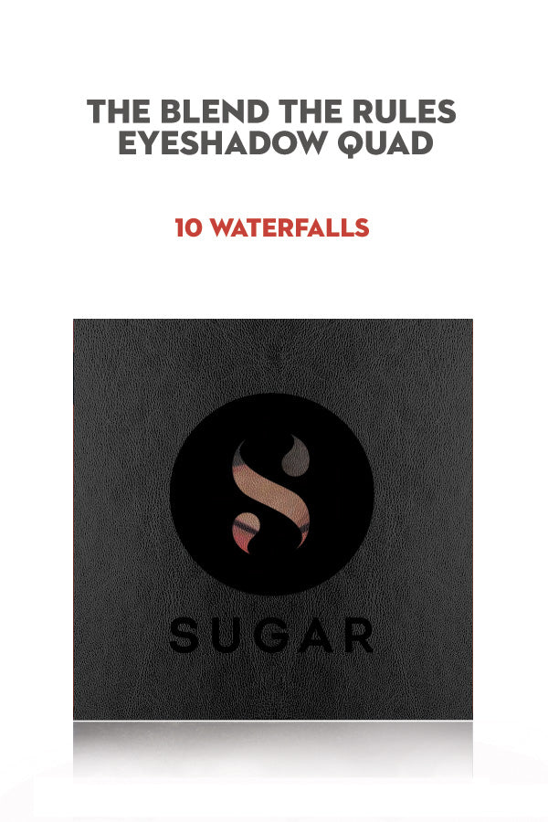 SUGAR Blend The Rules Eyeshadow Quad - 10 Waterfalls