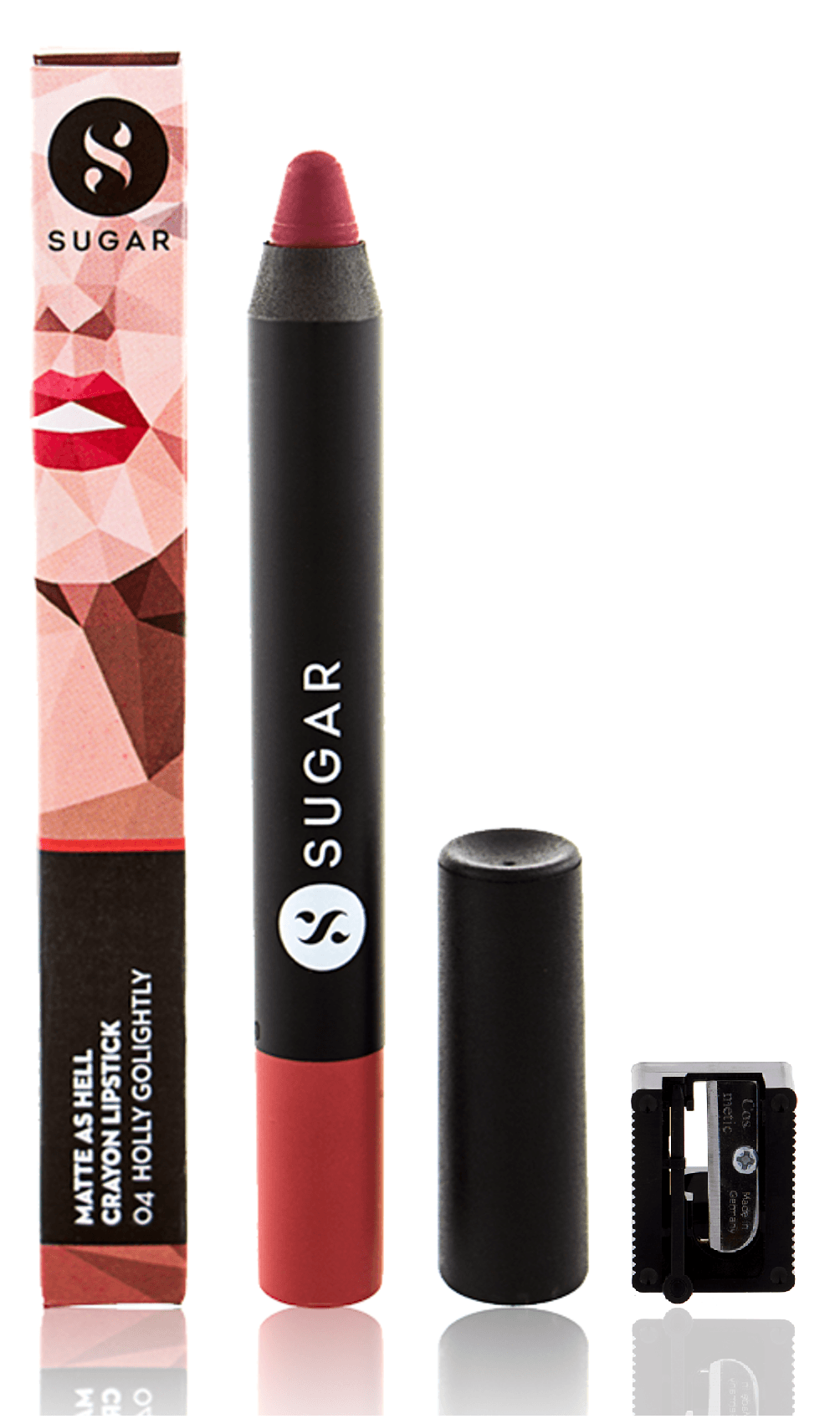 SUGAR Matte As Hell Crayon Lipstick - 04 Holly Golightly (Nude)