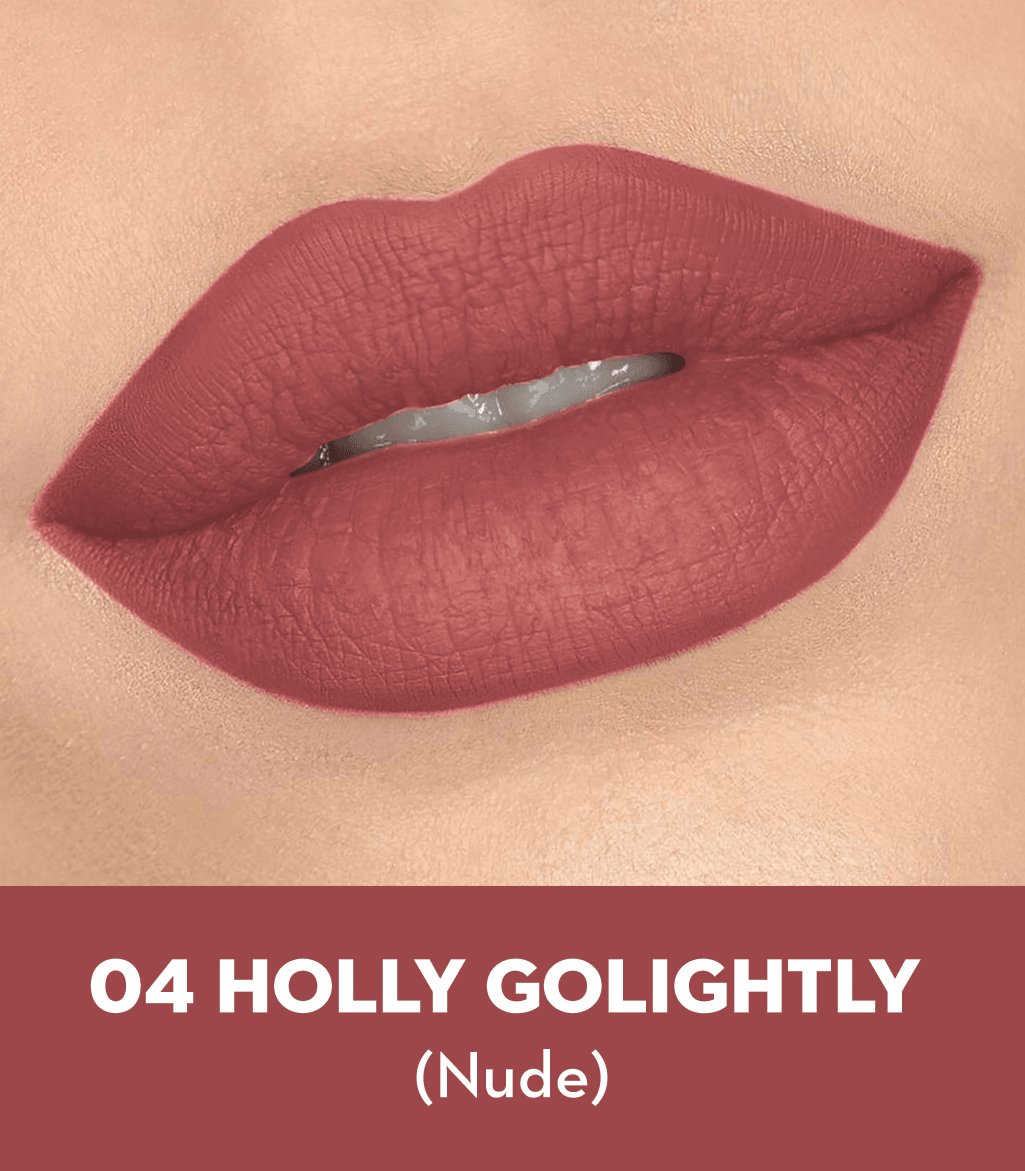 SUGAR Matte As Hell Crayon Lipstick - 04 Holly Golightly (Nude)