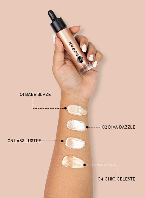 SUGAR Own The Light Liquid Highlighter - 01 Babe Blaze