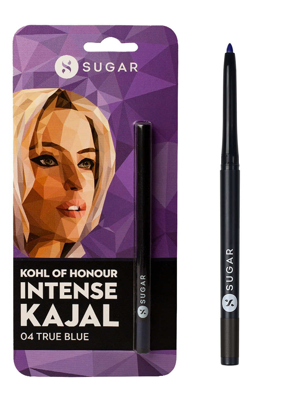 SUGAR Cosmetics Kohl Of Honour Intense Kajal - 04 True Blue (Navy Blue)