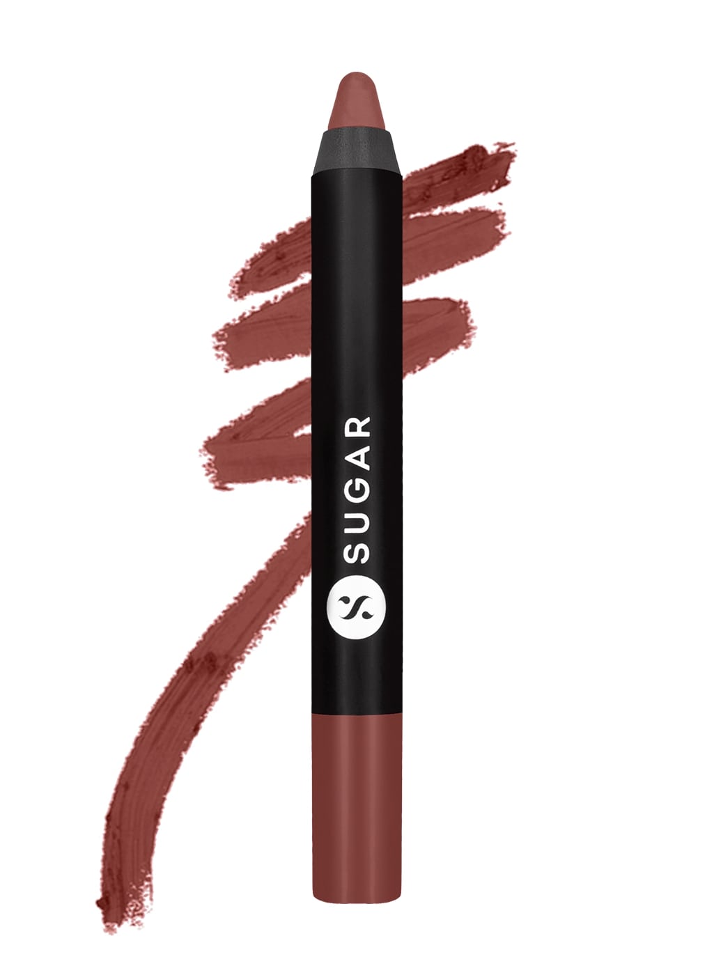 SUGAR Matte As Hell Crayon Lipstick - 20 Buffy Summers (Mid-tone Warm Nude)