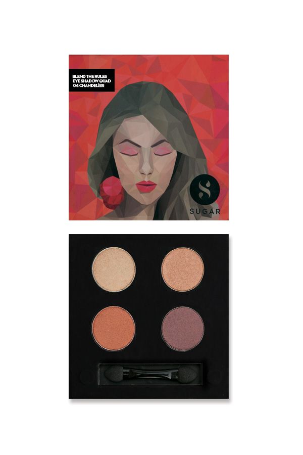 SUGAR Blend The Rules Eyeshadow Quad