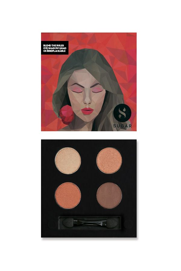 SUGAR Blend The Rules Eyeshadow Quad