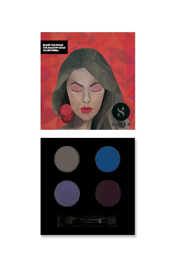 SUGAR Blend The Rules Eyeshadow Quad