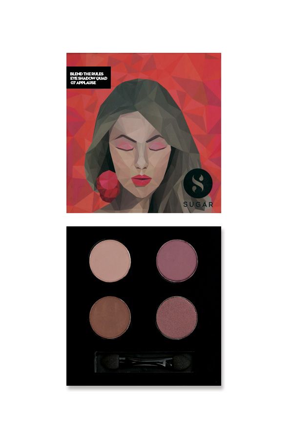 SUGAR Blend The Rules Eyeshadow Quad
