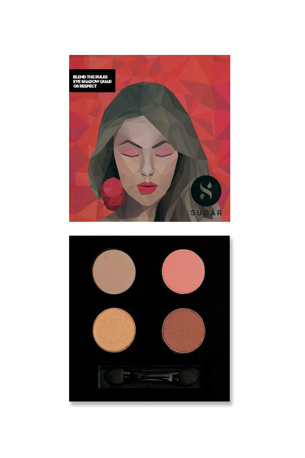 SUGAR Blend The Rules Eyeshadow Quad
