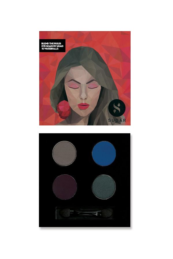 SUGAR Blend The Rules Eyeshadow Quad