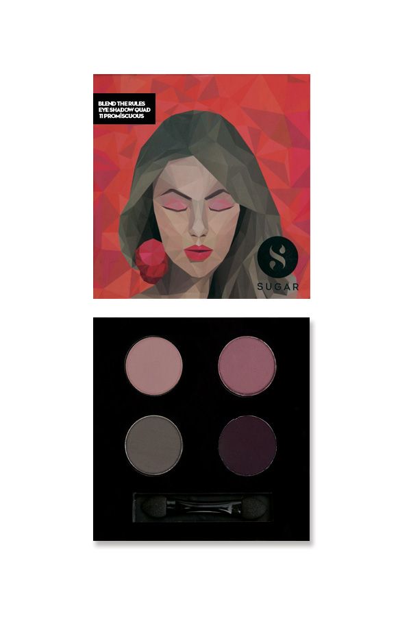SUGAR Blend The Rules Eyeshadow Quad