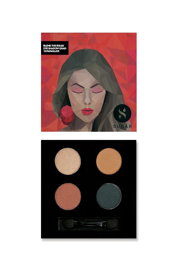 SUGAR Blend The Rules Eyeshadow Quad