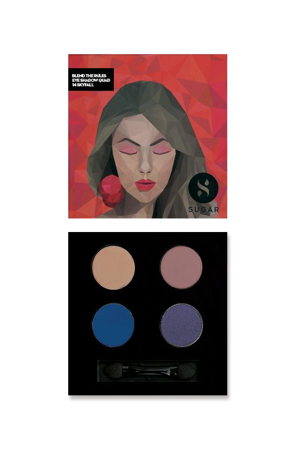 SUGAR Blend The Rules Eyeshadow Quad