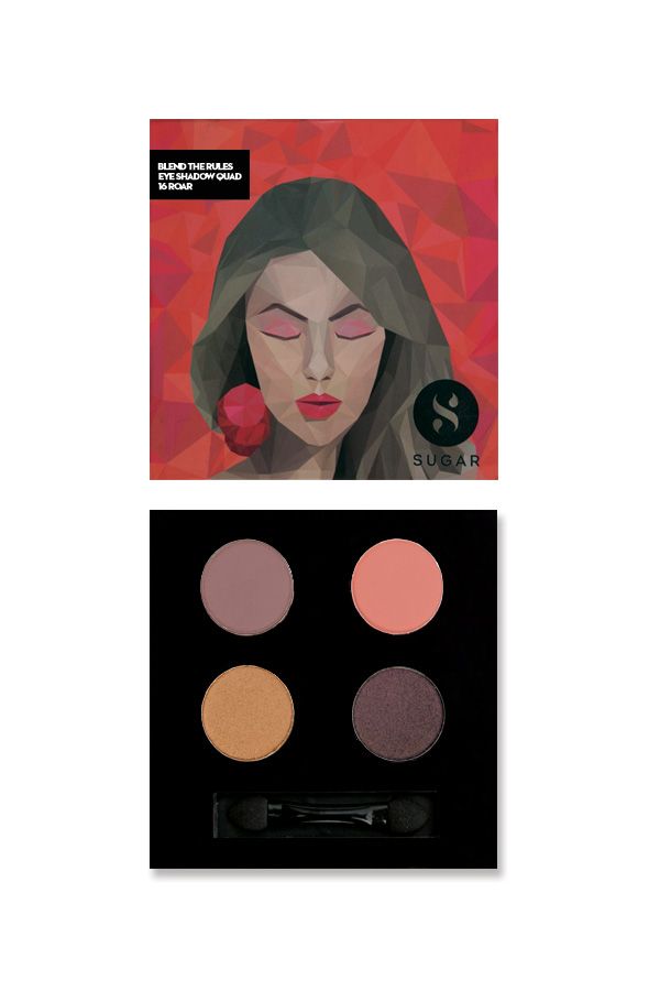 SUGAR Blend The Rules Eyeshadow Quad