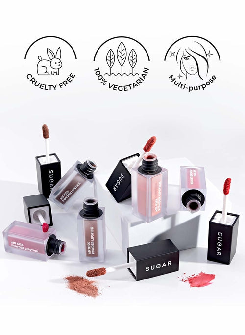 SUGAR Air Kiss Powder Lipstick - 05 Strawberry Macaron