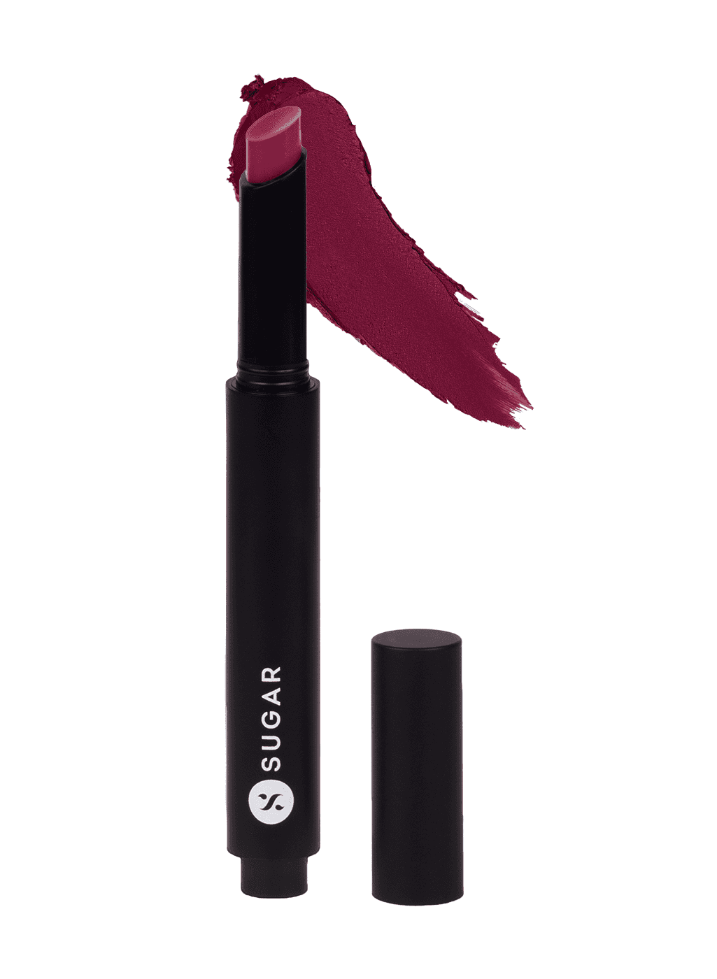 SUGAR Click Me Up Velvet Lipstick - 07 Risque Raspberry (Wine/Sangria)