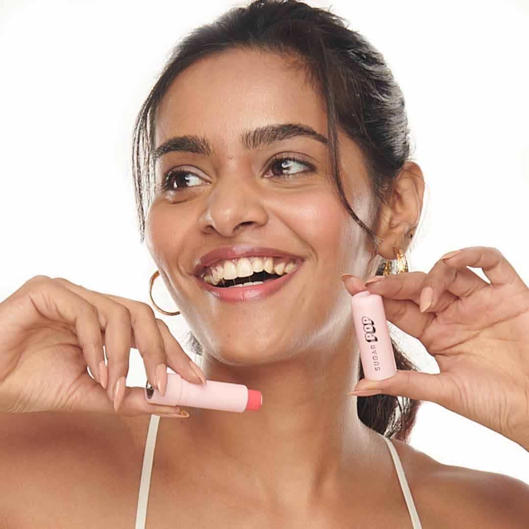 SUGAR POP Matte Lipcolour - 03 Peony + Nourishing Lip Balm - 03 Vanilla Lip Kit