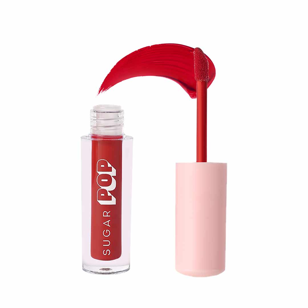 SUGAR POP Matte Lipcolour - 01 Chilli + Nourishing Lip Balm - 02 Cherry Lip Kit