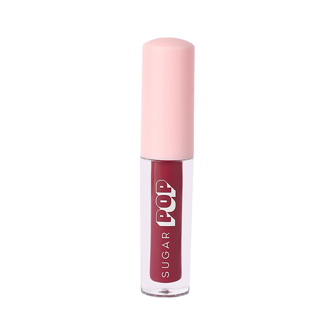 SUGAR POP Matte Lipcolour - 04 Raspberry + Nourishing Lip Balm - 02 Cherry Lip Kit