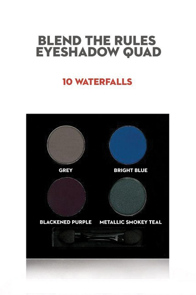 SUGAR Blend The Rules Eyeshadow Quad - 10 Waterfalls